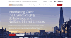 Desktop Screenshot of catchgroup.com